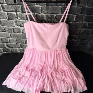 Pink Mini Dress